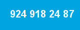 924 918 24 87 924 918 24 87